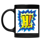 Кружка цветная UV-DTF