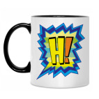 Кружка двухцветная