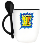 Кружка с ложкой