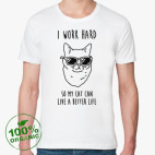 Мужская футболка органик