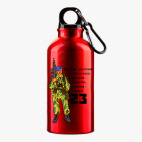 Металлическая бутылка 400 мл UV-DTF