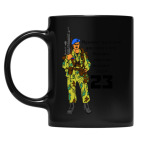 Кружка цветная UV-DTF