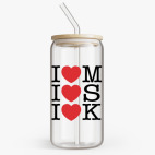 Банка с бамбуковой крышкой