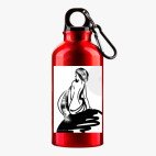 Металлическая бутылка 400 мл UV-DTF