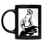 Кружка цветная UV-DTF