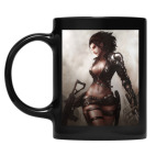 Кружка цветная UV-DTF