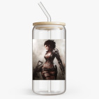 Банка с бамбуковой крышкой