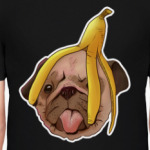 Мопс с кожурой