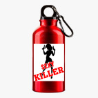 Металлическая бутылка 400 мл UV-DTF