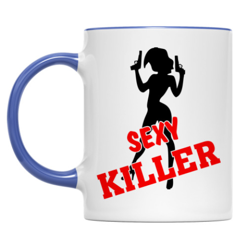 Кружка с принтом Секси Киллер
