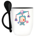 Кружка с ложкой