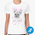 Женская спортивная футболка