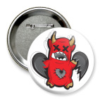 Значок 75 мм Монстрик