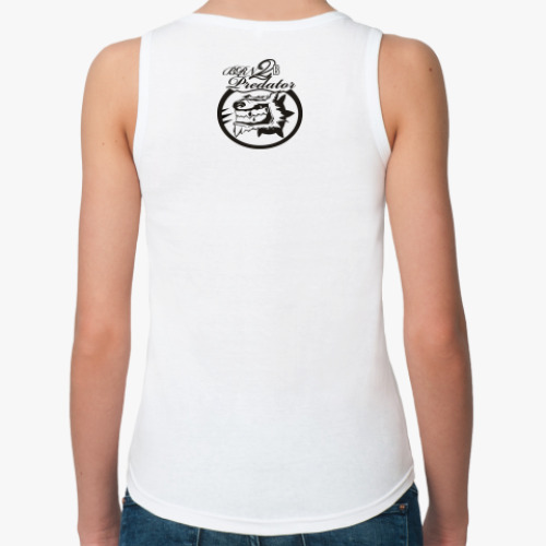 Женская майка с принтом фотоохотница