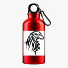 Металлическая бутылка 400 мл UV-DTF