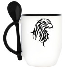 Кружка с ложкой