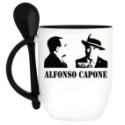 Кружка с ложкой