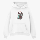 Толстовка худи оверсайз