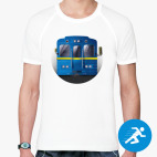 Мужская спортивная футболка