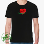 Мужская футболка органик