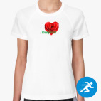 Женская спортивная футболка