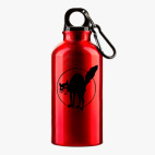 Металлическая бутылка 400 мл UV-DTF