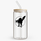 Банка с бамбуковой крышкой