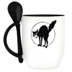 Кружка с ложкой