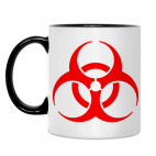 Кружка двухцветная