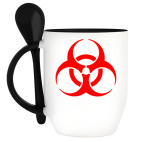 Кружка с ложкой