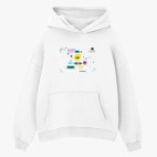 Толстовка худи оверсайз