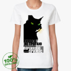 Женская футболка органик