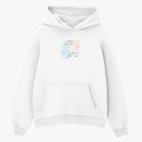 Толстовка худи оверсайз