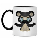 Кружка двухцветная