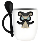 Кружка с ложкой