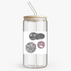 Банка с бамбуковой крышкой