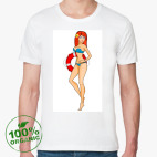 Мужская футболка органик