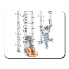 Коврик для мыши КОТ И НОТЫ