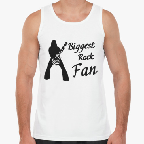 Майка с принтом Фанат