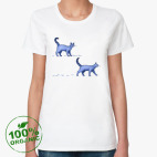 Женская футболка органик