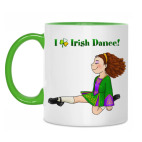 Двухцветная кружка Reel girl