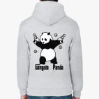 Толстовка худи Gangsta panda