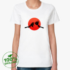 Женская футболка органик