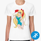 Женская спортивная футболка