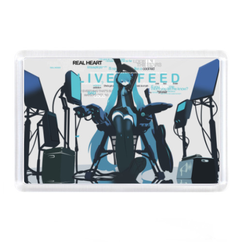 Магнит Hatsune Miku