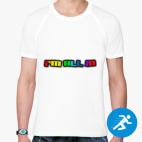 Мужская спортивная футболка