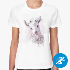 Женская спортивная футболка