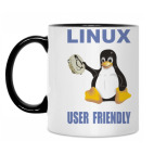 Кружка двухцветная