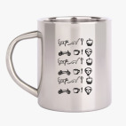 Кружка металлическая