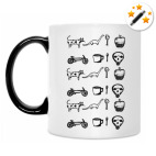 Кружка-хамелеон